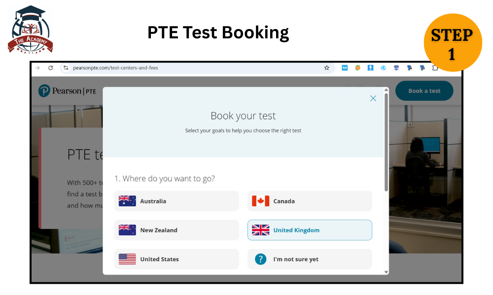 PTE Test FEE