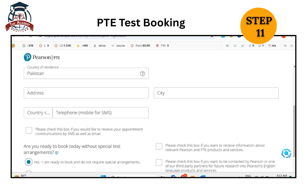 PTE-Test-Fee
