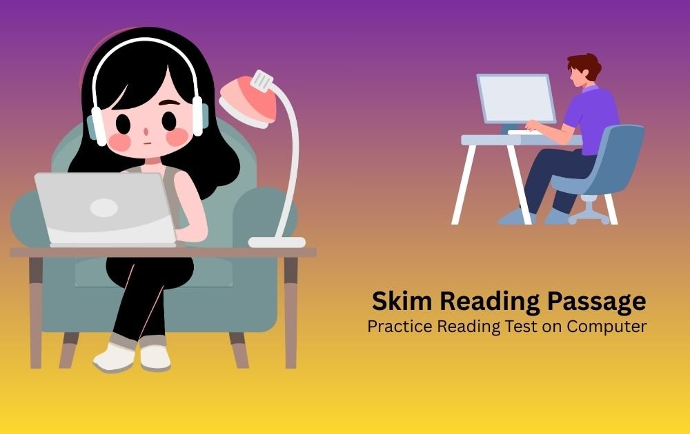 skim reading
