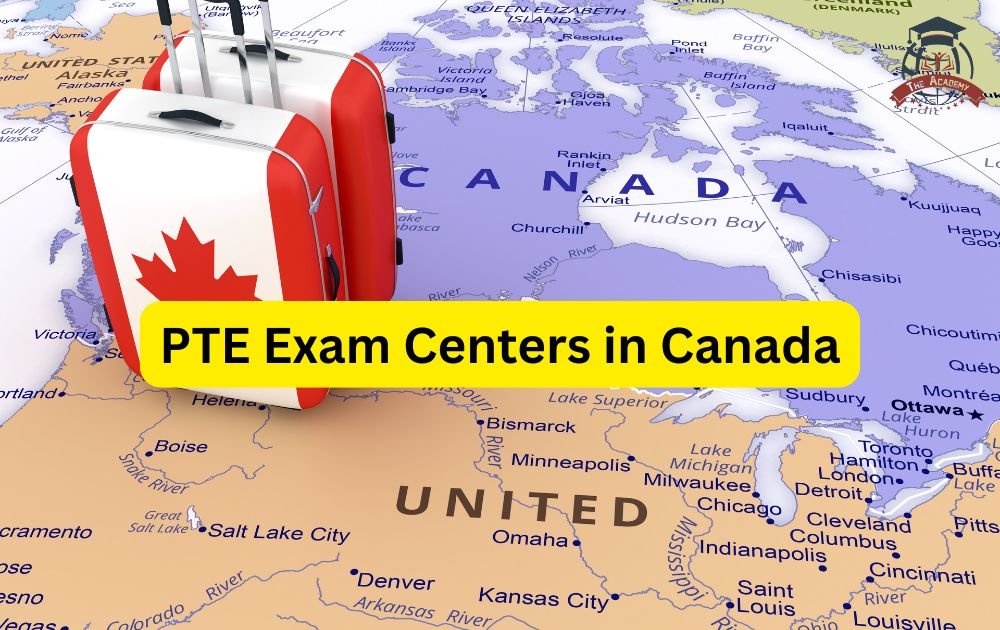 PTE exam centers in Canada