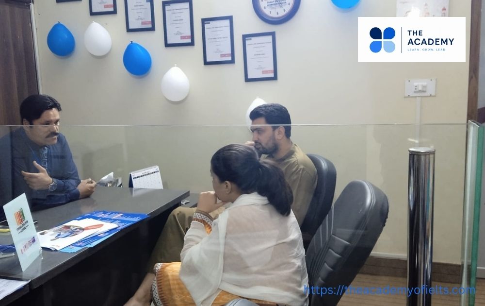 Spoken English guidance session at The Academy of IELTS