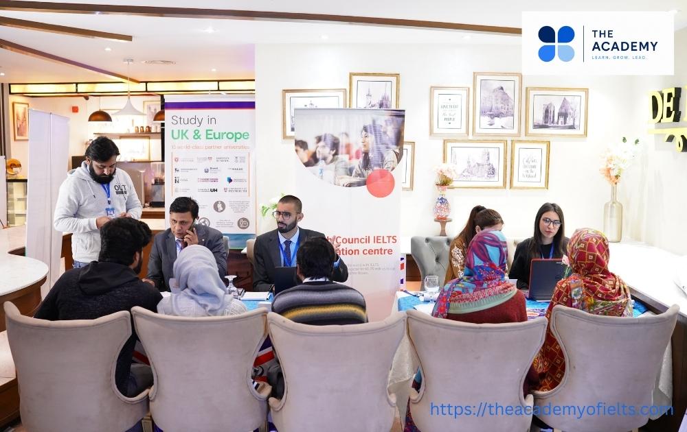 British Council IELTS information session at The Academy of IELTS Pakistan