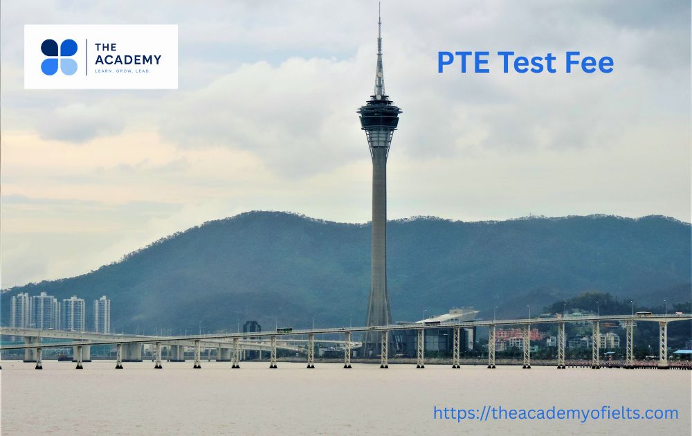 PTE test fee 2026 in Canada for PTE Core and PTE Academic candidates